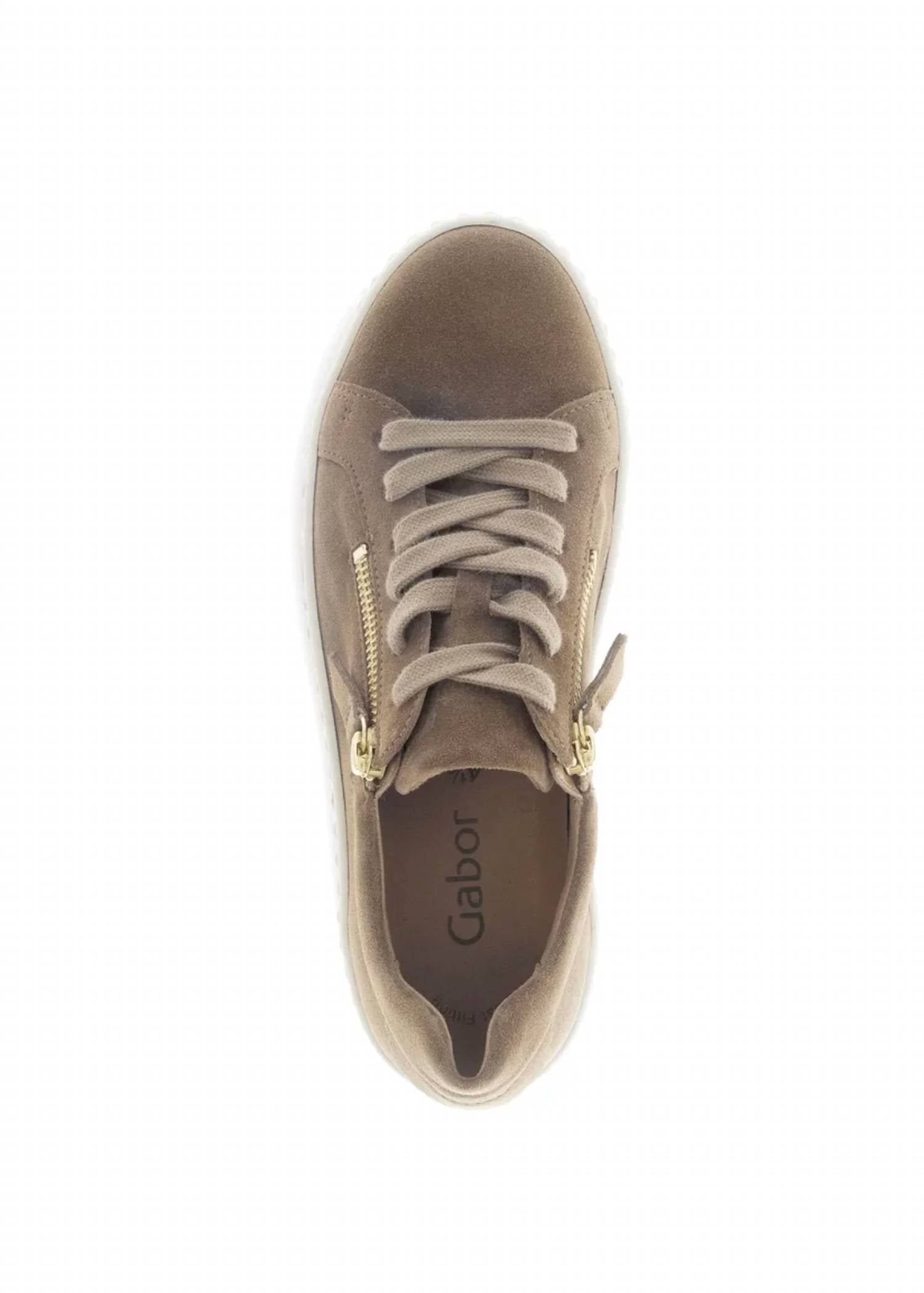 Gabor - Women's Dolly Double Zip Platform Sneaker