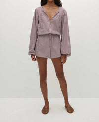 Faithfull The Brand - Frida Shorts Playsuit Romper