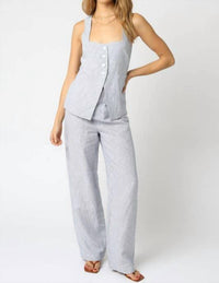 Olivaceous - Camilla Stripe Pants
