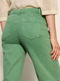 Sandy Liang - Marine Crop Straight Leg Jeans