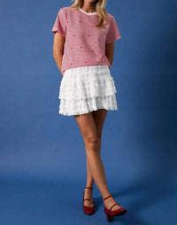 Sunday Edition - The Eleanor Short Sleeve Top