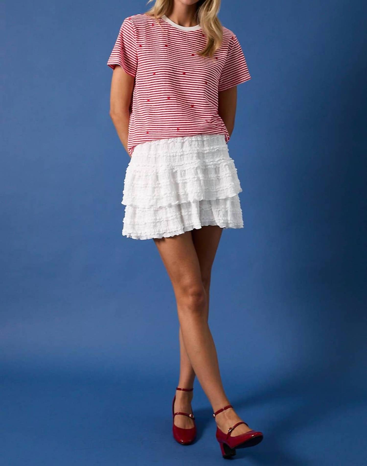 Sunday Edition - The Eleanor Short Sleeve Top