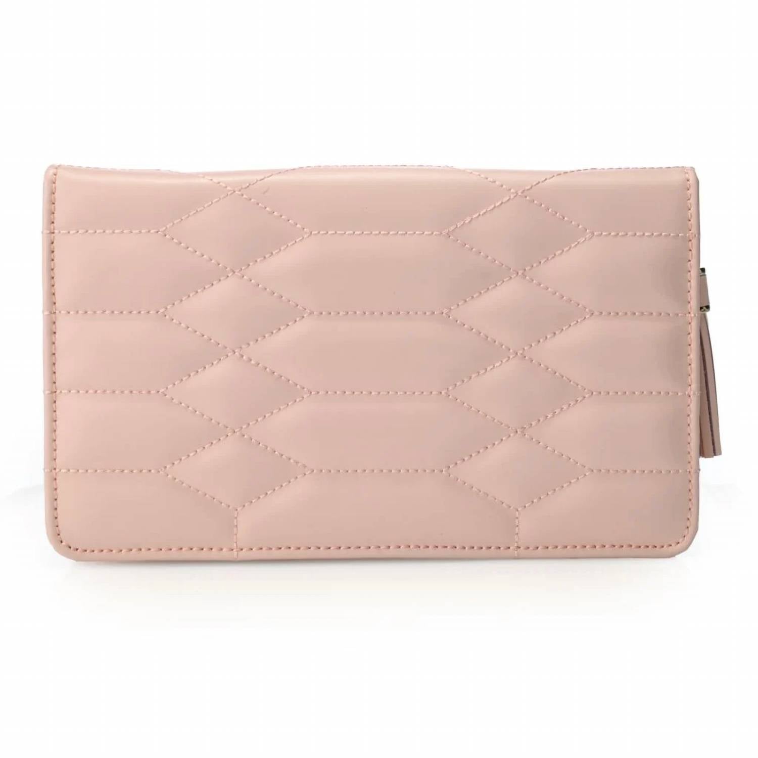 Wolf - Women's Caroline Quilted Leather Slim Travel Jewelry