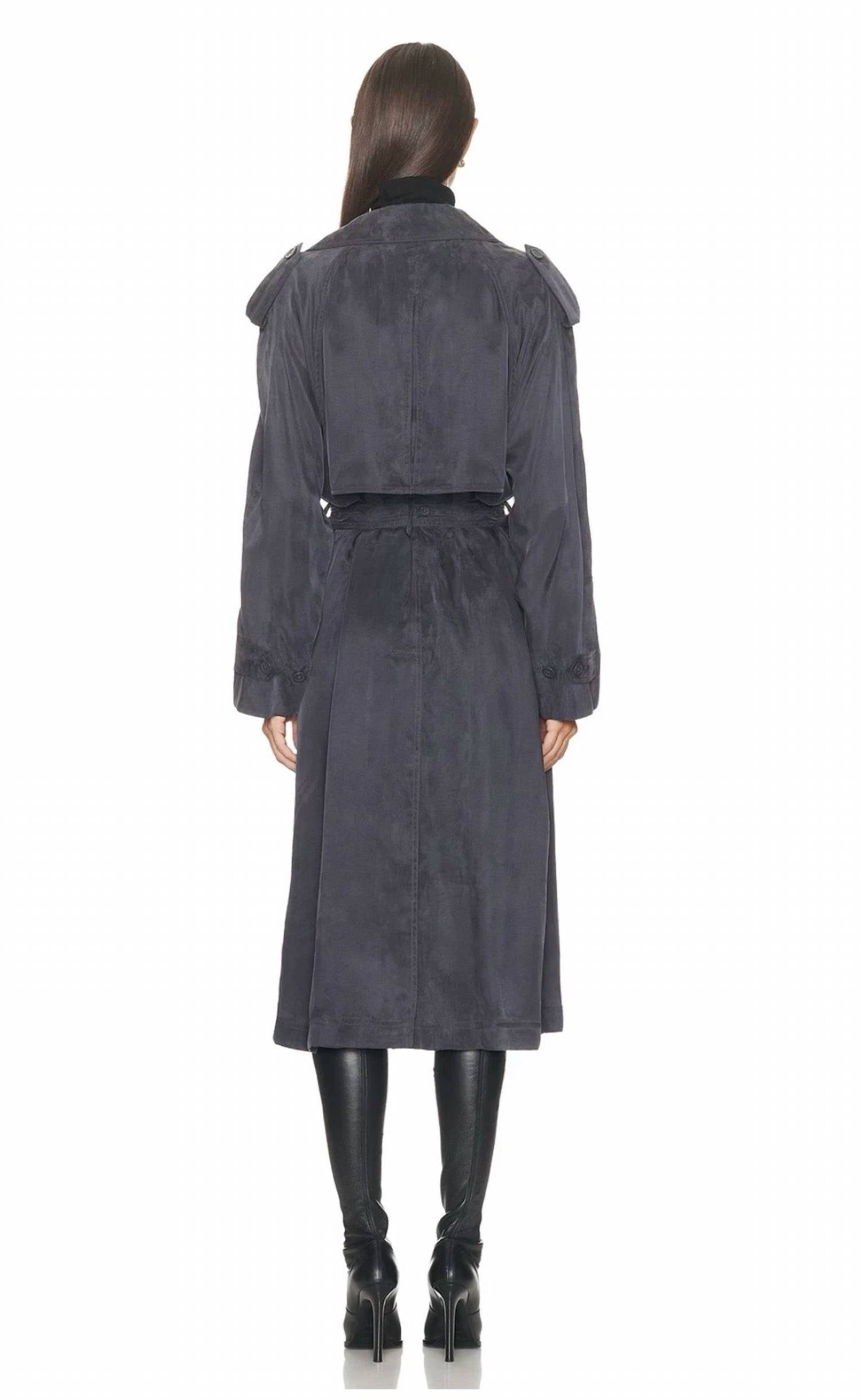 Helmut Lang - FLUID TRENCH COAT