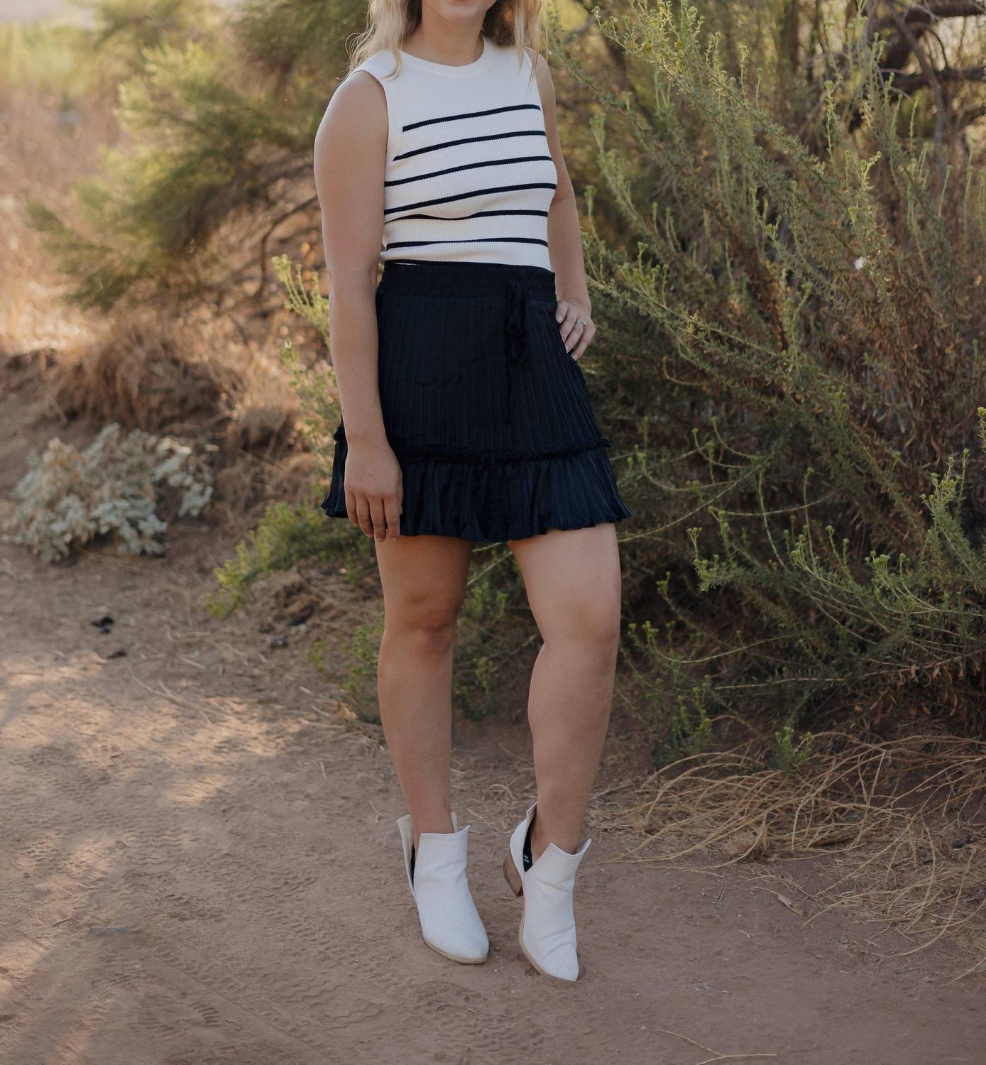 She + Sky - Avery Mini Skirt