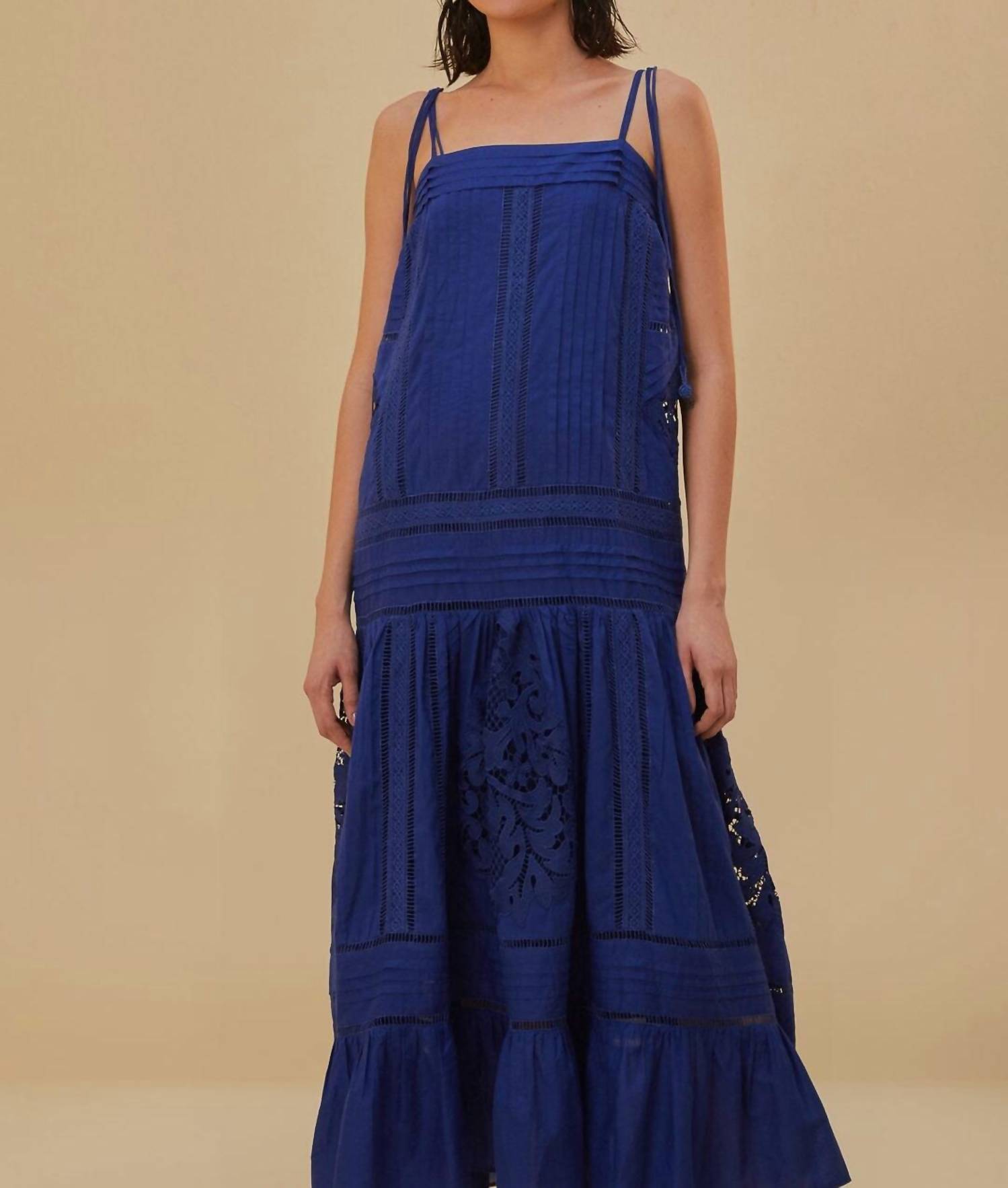 Farm Rio - Sleeveless Maxi Dress