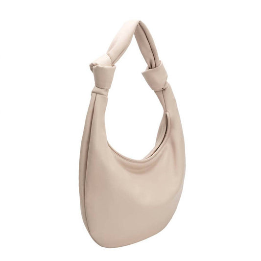 Melie Bianco - Stella Cream XL Shoulder Bag