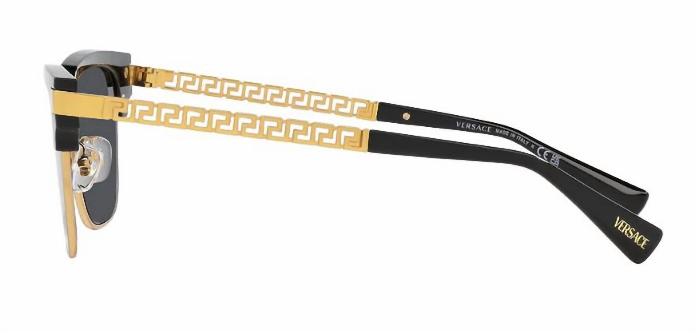 Versace - Full Rim Square Non Polarized Sunglasses 4447 - Gb1 - 87