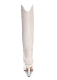 CHINESE LAUNDRY Women's Fiora Dress Boots in white - women's shoe - alternate view
