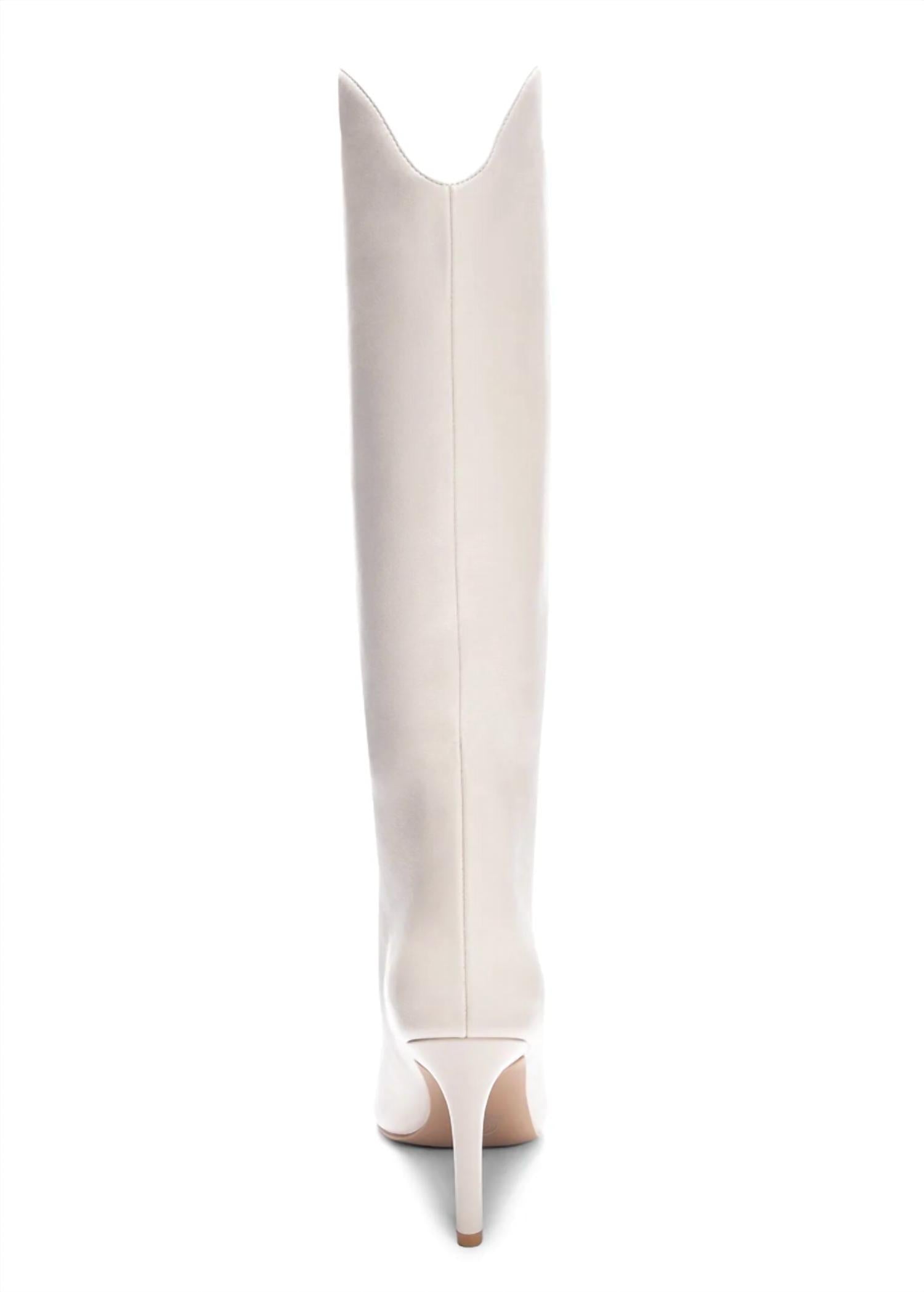 CHINESE LAUNDRY Women's Fiora Dress Boots in white - women's shoe - alternate view