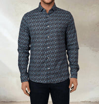 Stone Rose - NOVA Snowbrush Printed Shirt