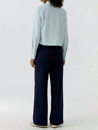 Oui - Jewelled Collar Button Down Blouse