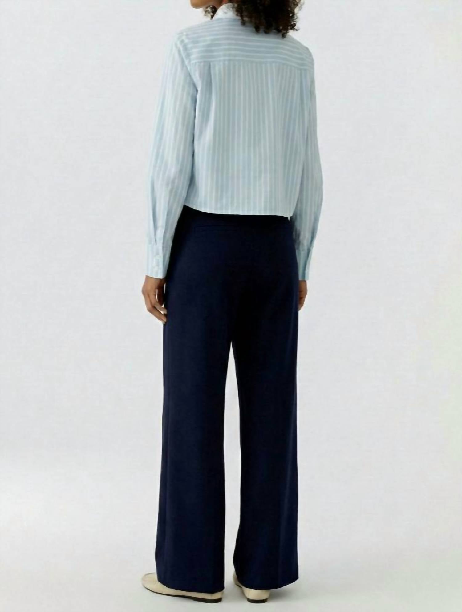Oui - Jewelled Collar Button Down Blouse