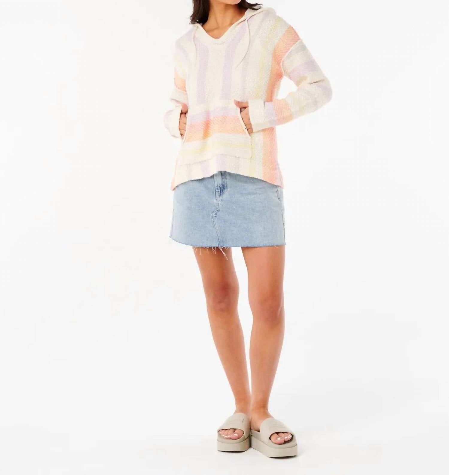 Ripcurl - Neon Isles Knit Poncho