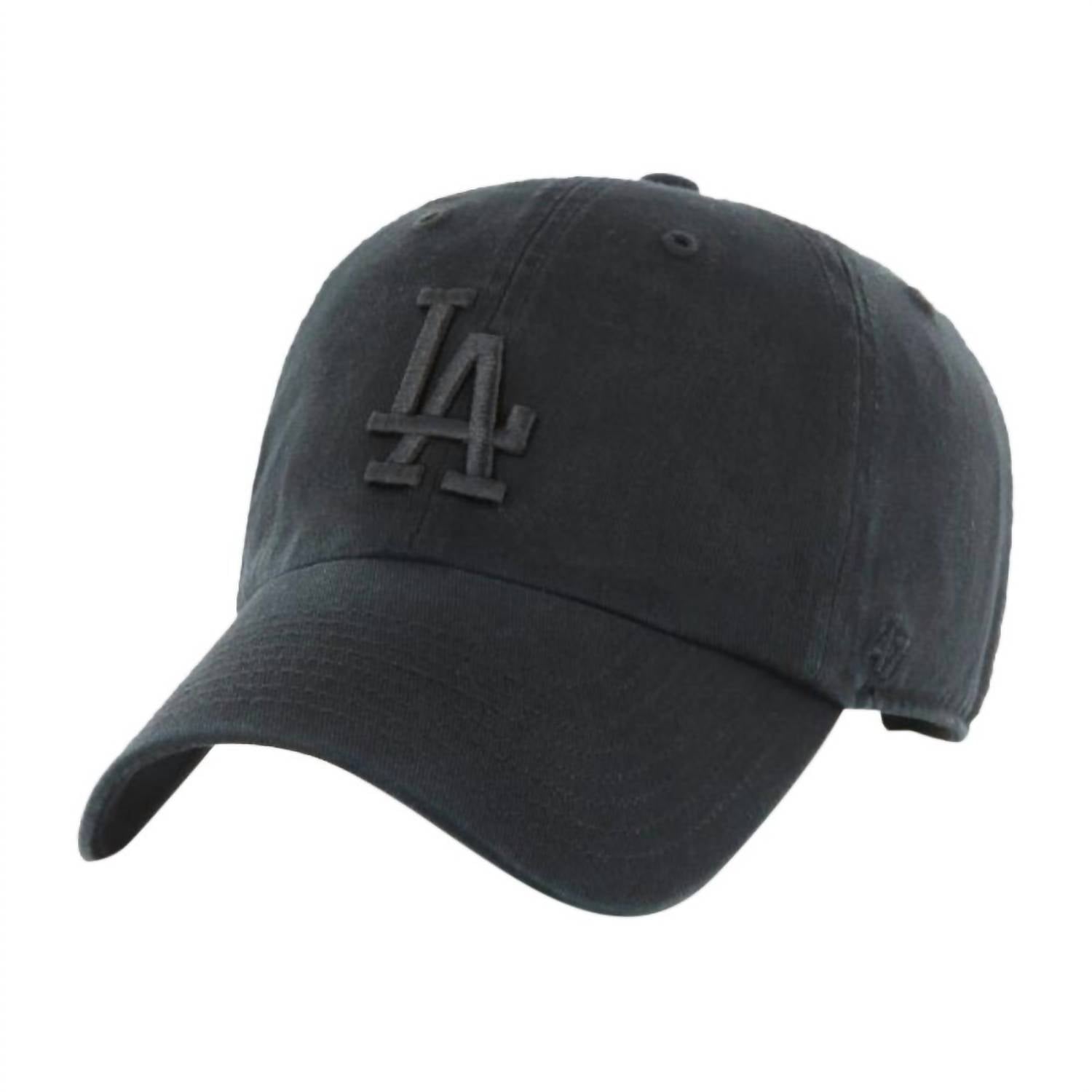 ’47 Men's Los Angeles Dodgers Clean Up Adjustable Cap in black 1 - men's hat