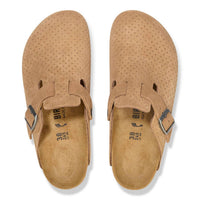 Birkenstock - Men's Boston Suede Embossed Clogs