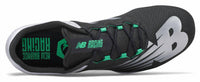 New Balance Men's Md500 V6 Spike Shoes in black white 1 - men's shoe - alternate view
