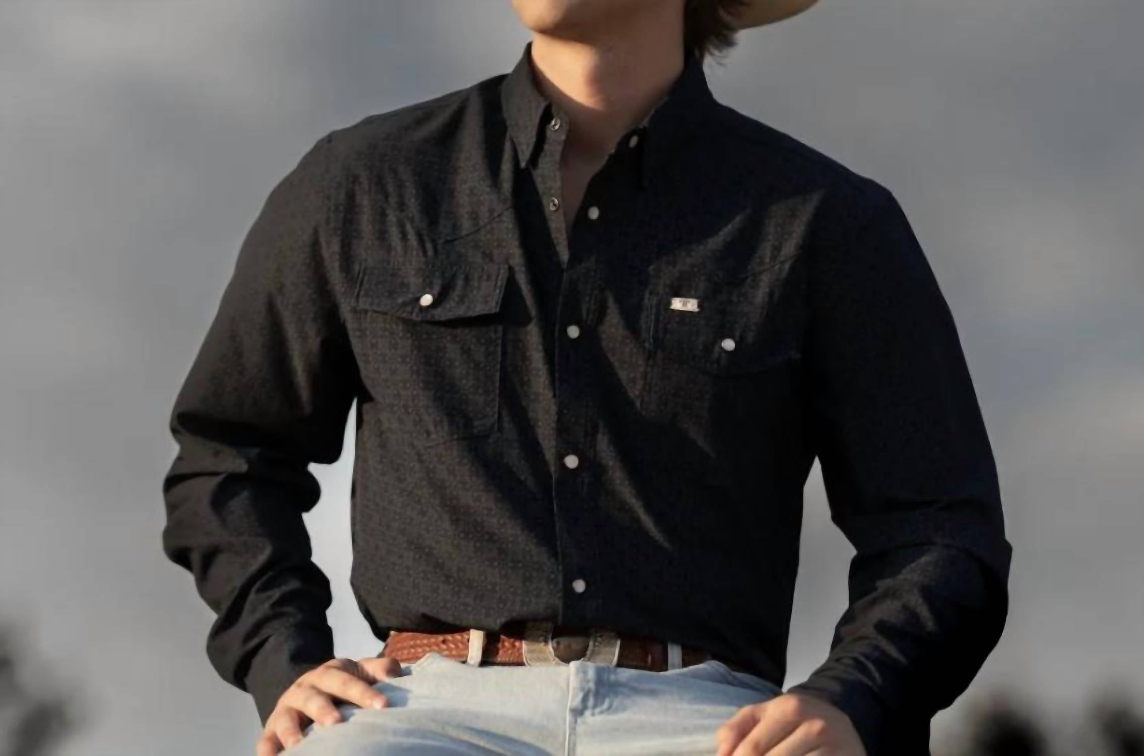 Ferrell - Collin Long-sleeve Snap Shirt