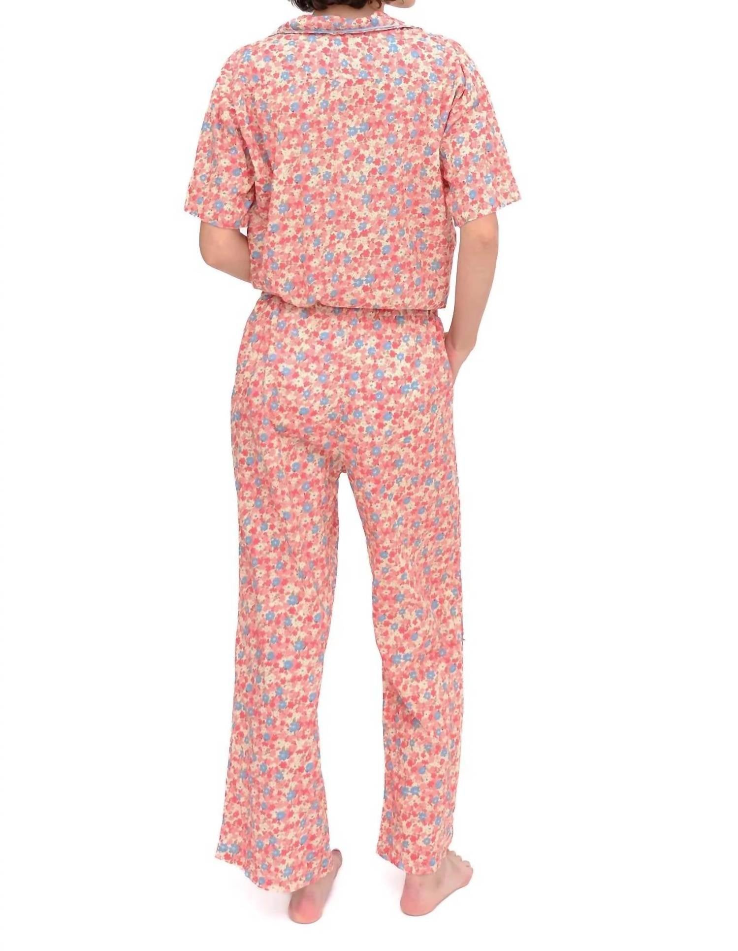 Domi - Slim Frenchie Pajama Pants