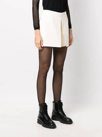 Valentino - Inverted Pleat-detail Skort