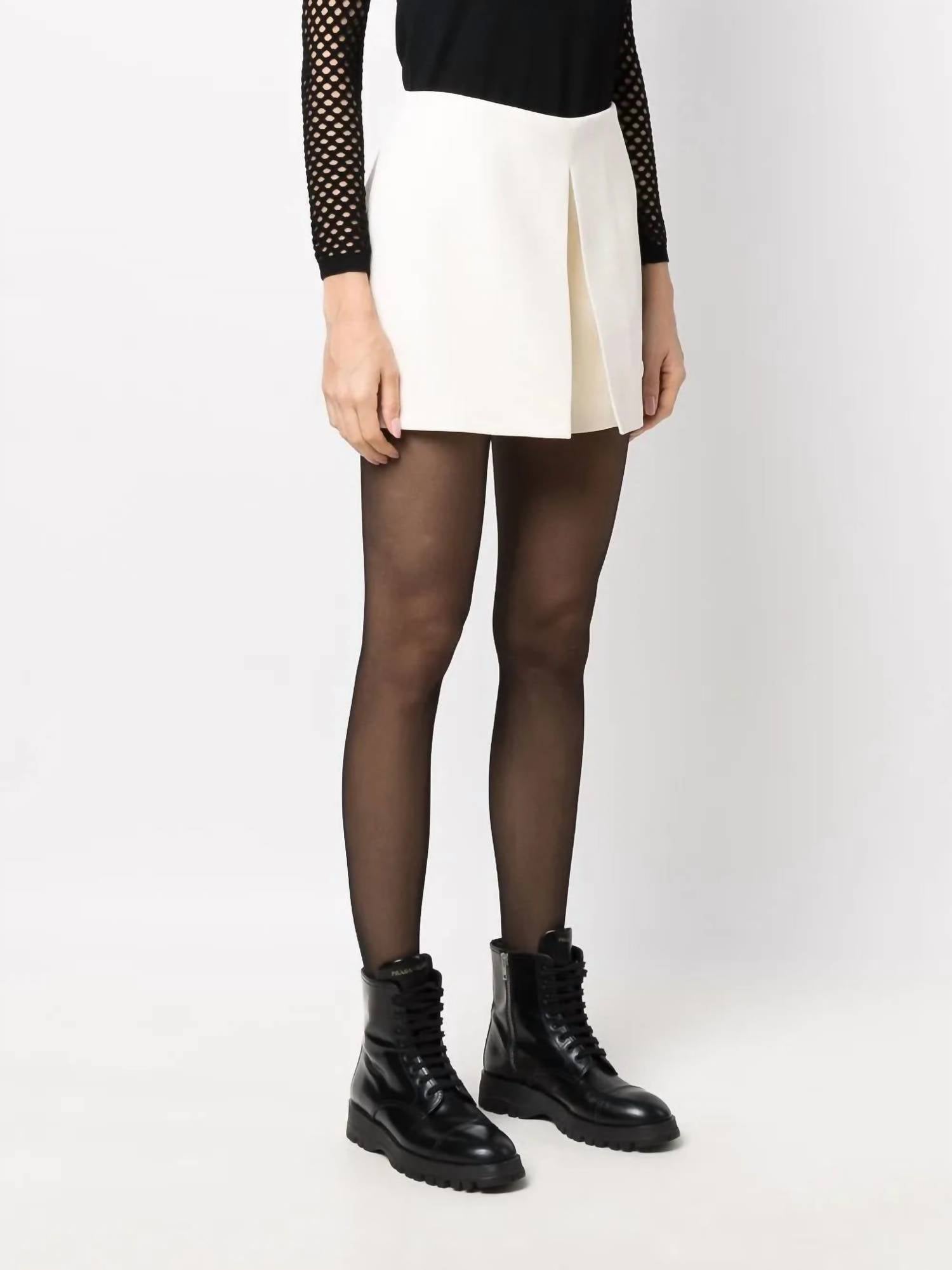 Valentino - Inverted Pleat-detail Skort
