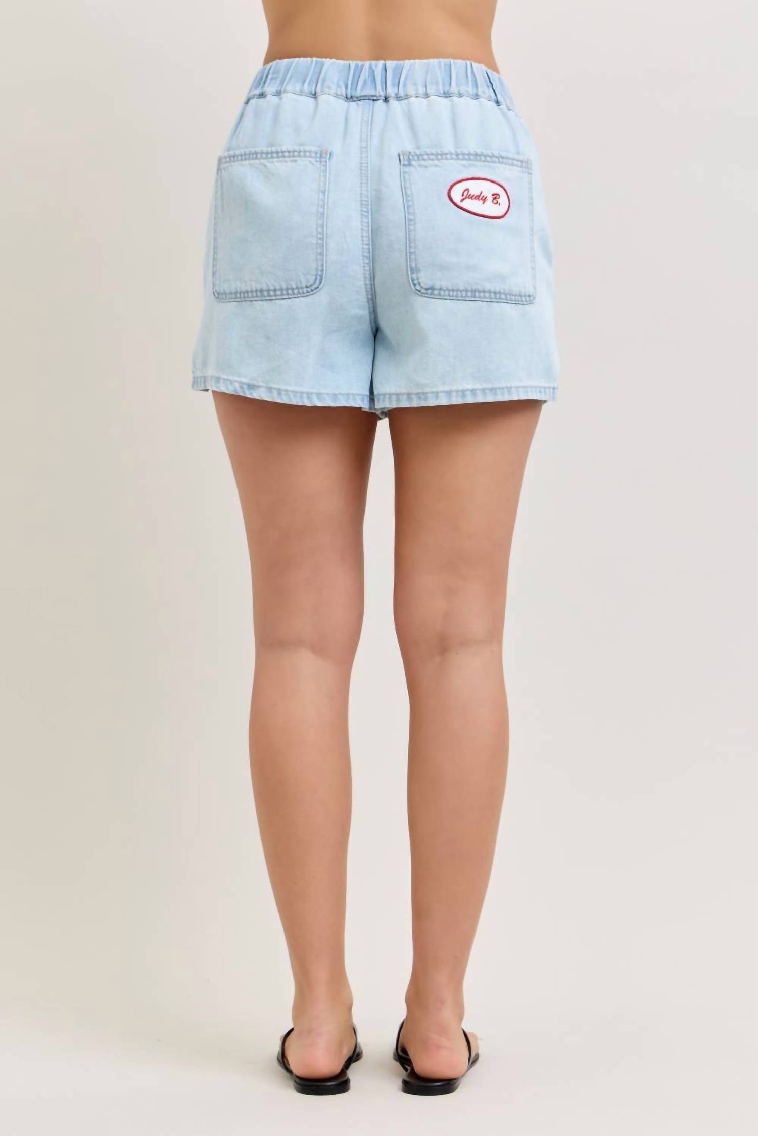 Judy Blue - High Waisted Featherweight Boxer Shorts