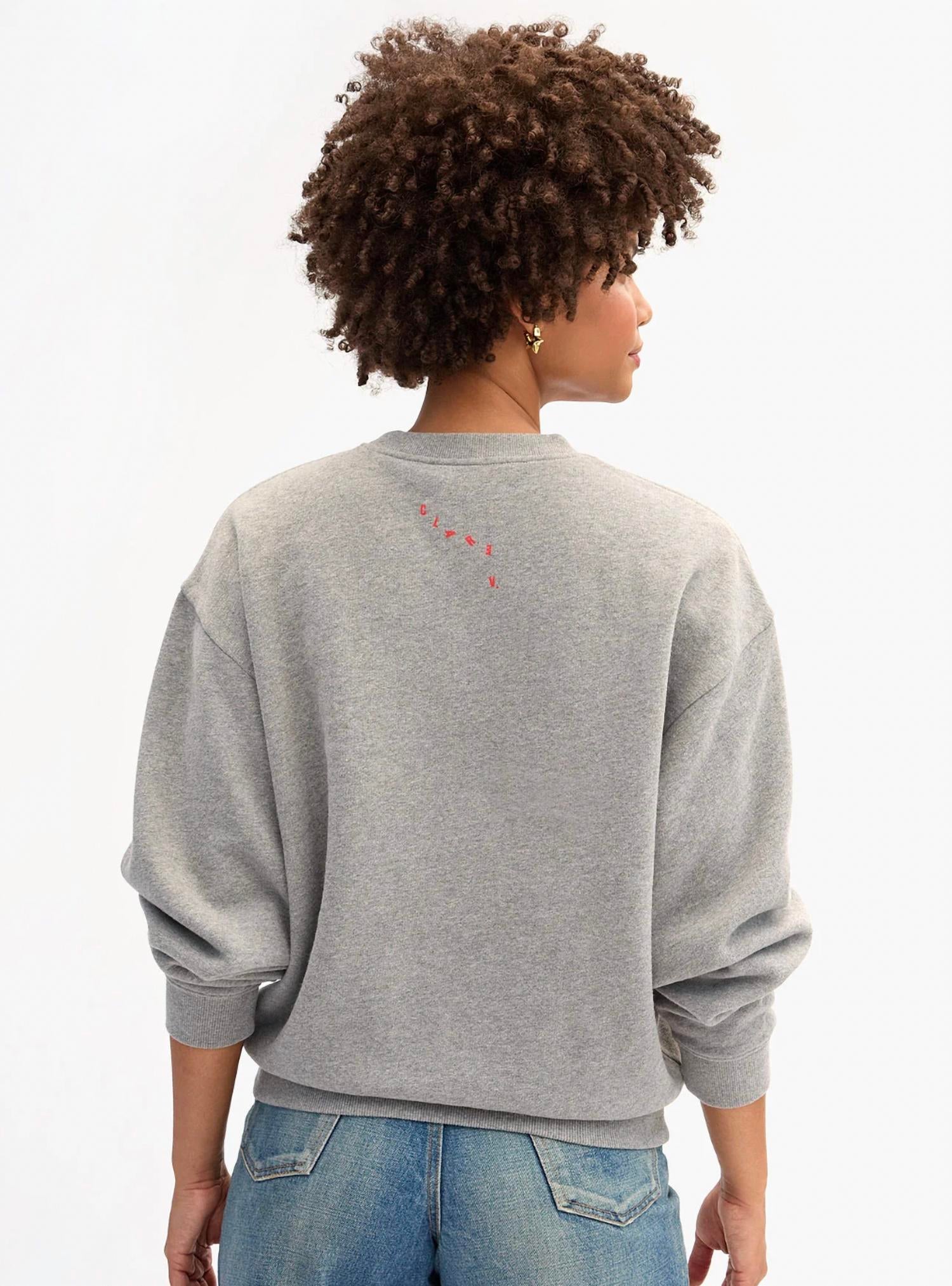 Clare V. - Grand Block Ciao Oversized Sweatshirt