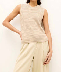 Marie Oliver - Nev Crew Neck Sleeveless Top