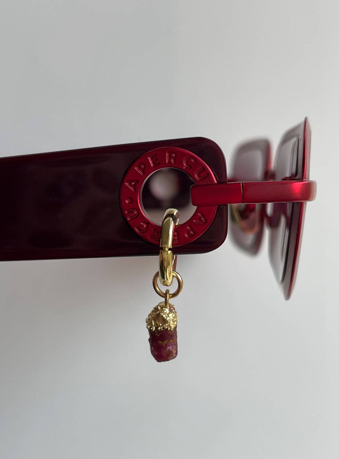 Aperçu Eyewear Women's Emna Sunglasses in garnet - women's accessory - alternate view