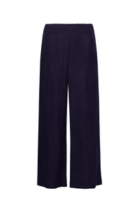 ANEMOS Women's The Keaton Wide Leg Pants in navy - women's pants