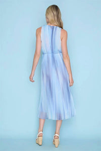 Picadilly - Sleeveless Pleated Midi Dress