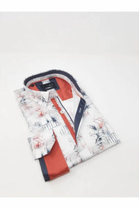 Eight X - Button Down Shirt With Branches