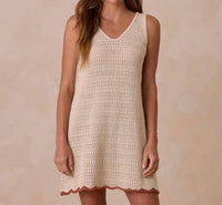 Rylee + Cru - Crochet Tank Mini Dress