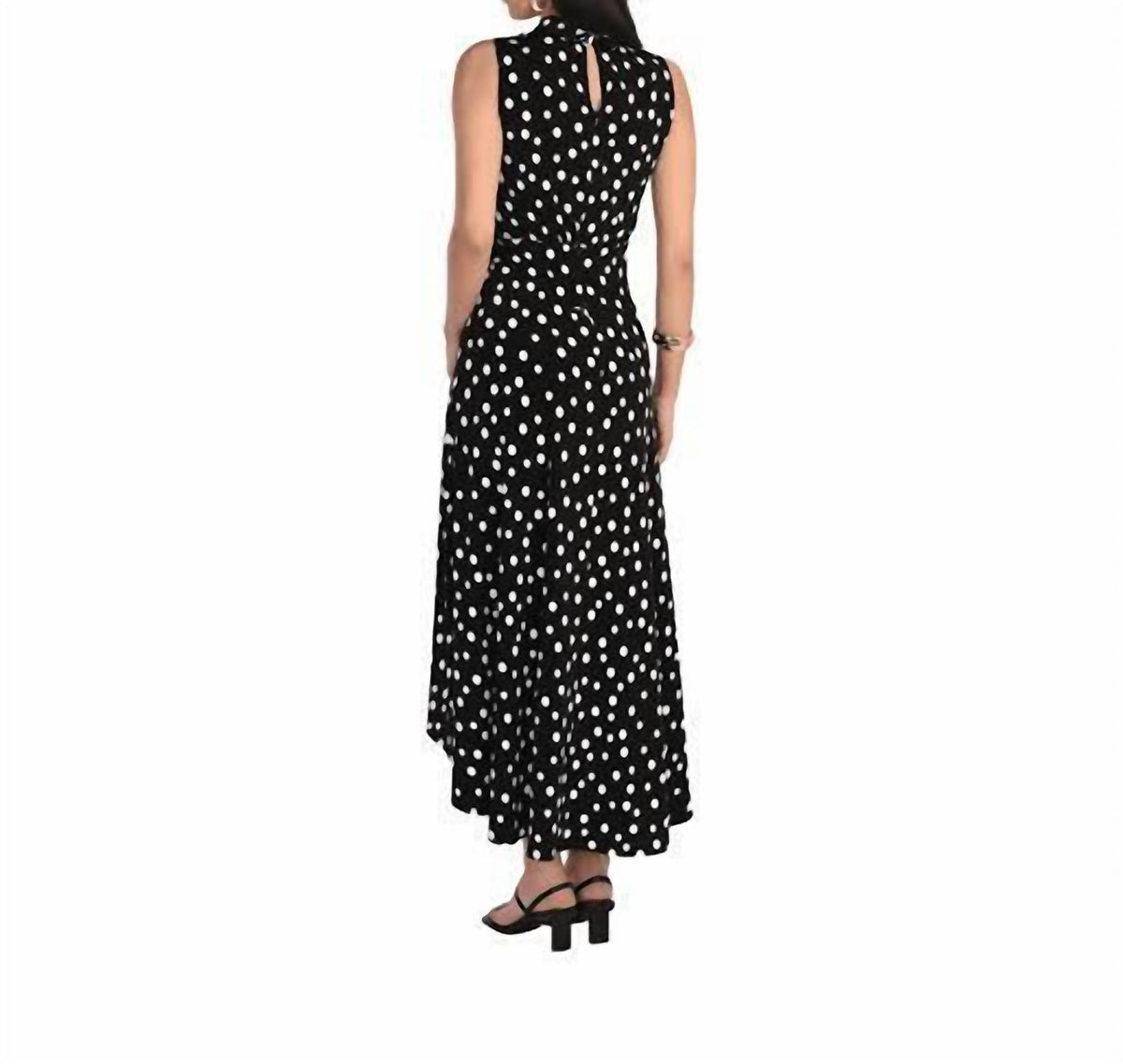 Frank Lyman - Sleeveless Polka dot dress
