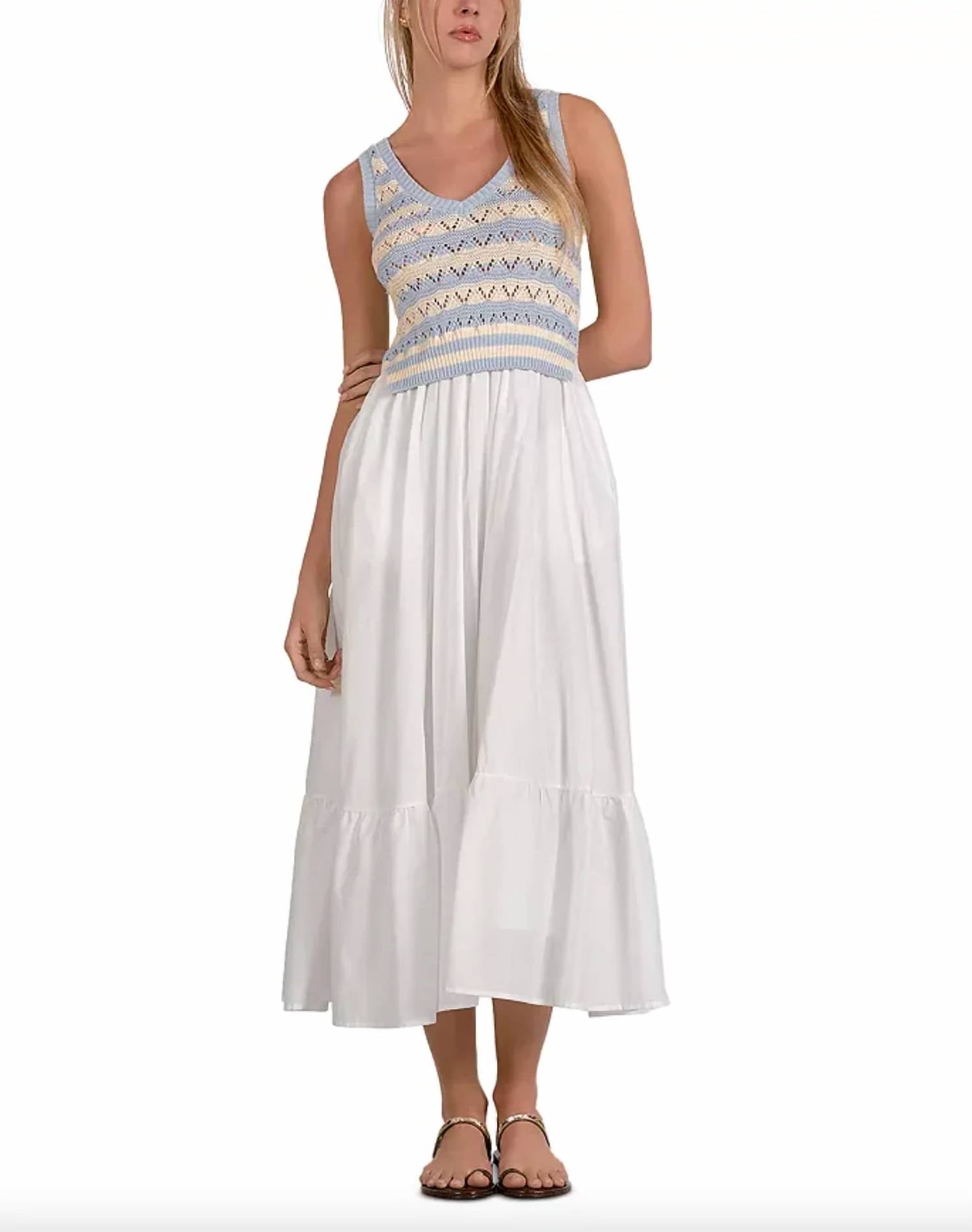 Elan - Abide In Him Sweater Top Dress