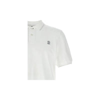 Brunello Cucinelli - Men's Cotton Pique Polo Shirt With Logo