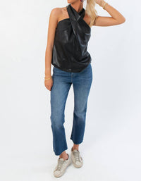 Cello - High Rise Crop Flare Jeans