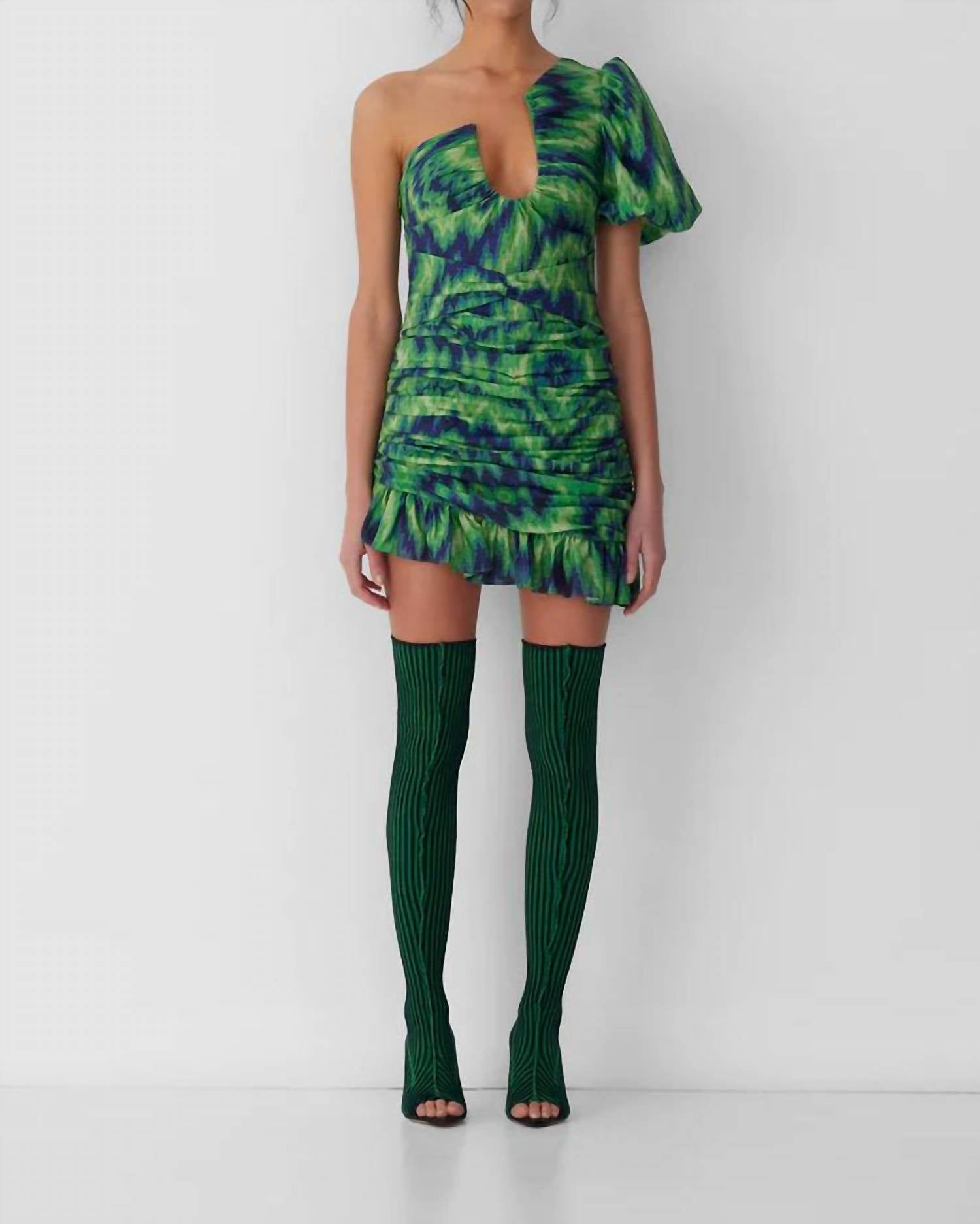 The Wolf Gang - Seren Asymmetric Mini Dress