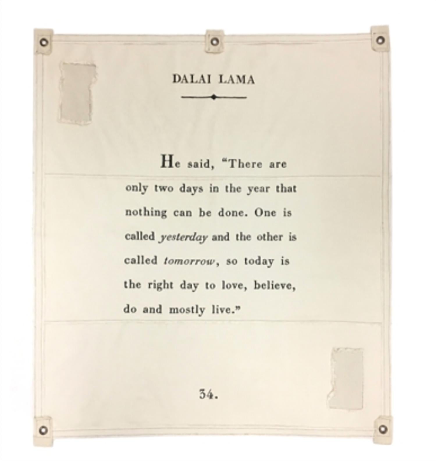 Sugarboo & Co. - Dalai Lama Canvas Wall Hanging