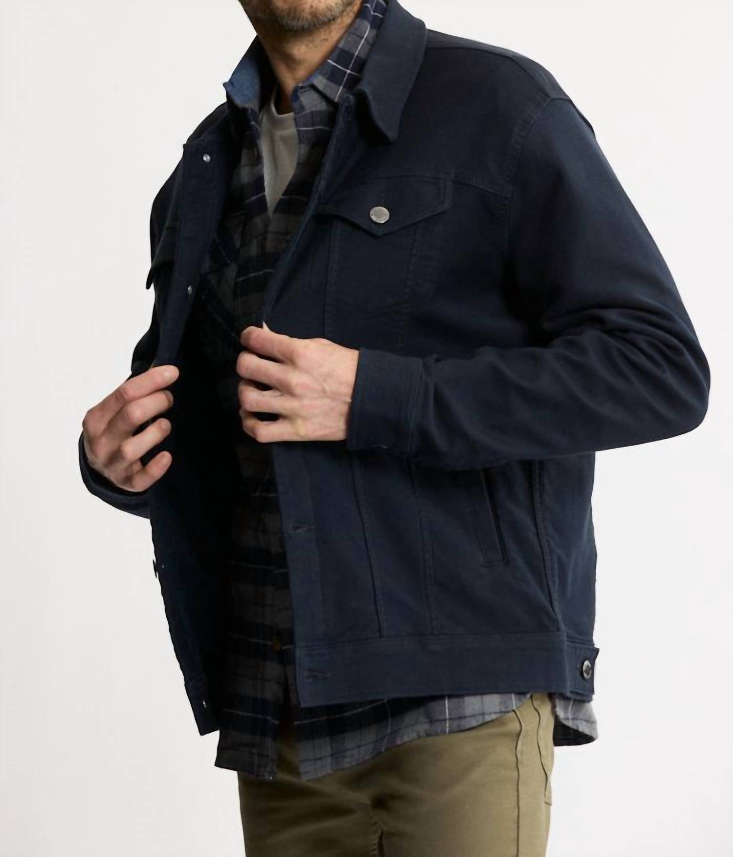 Jachs New York - Vandam Twill Trucker Jacket
