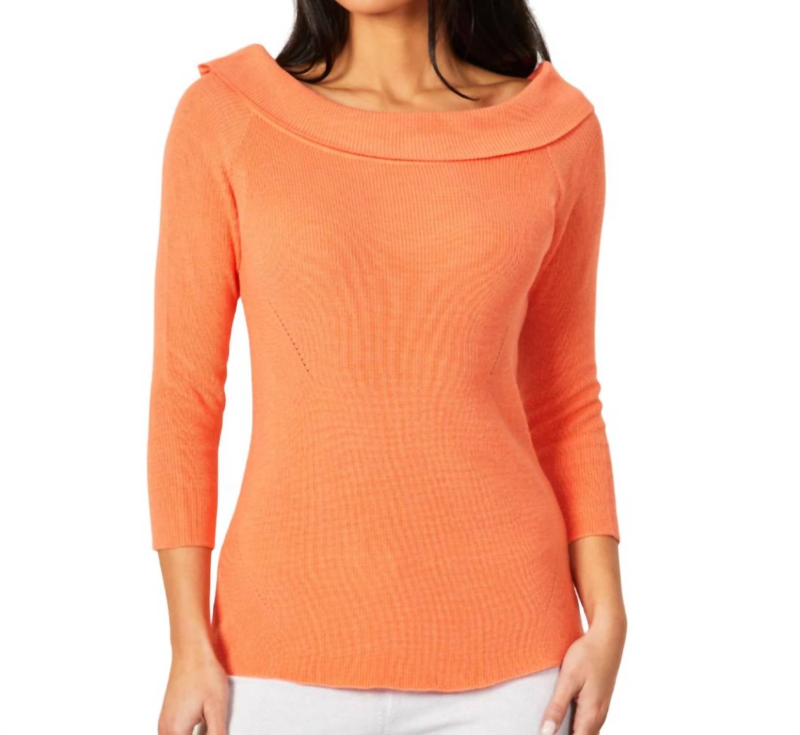 Off The Shoulder Ribbed Detail Top