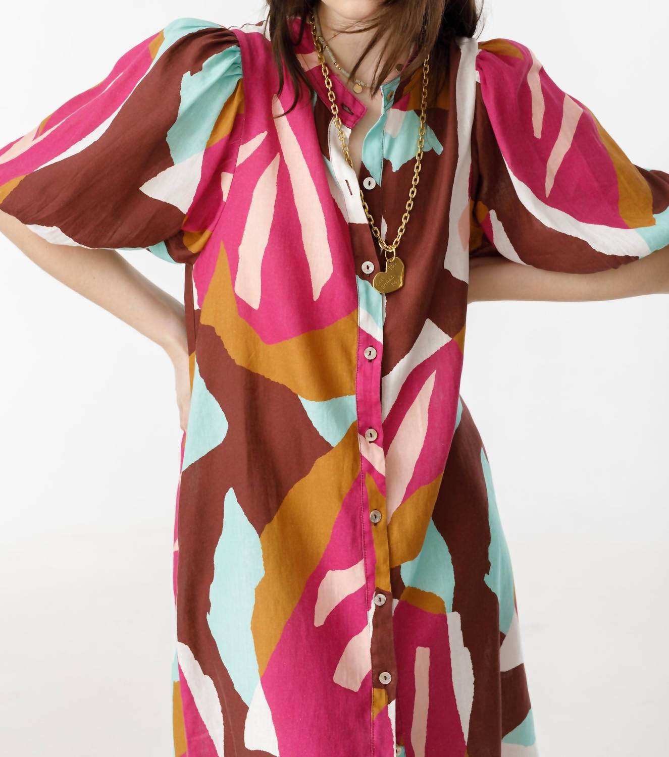 Lanhtropy - Bubble Midi Dress