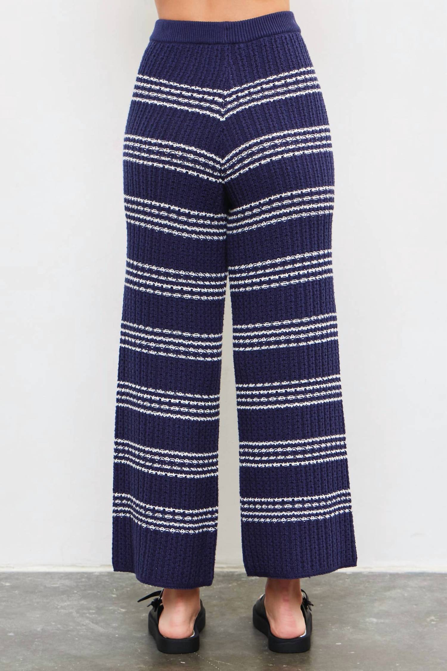 Mustard Seed - Knit Stripe Pants