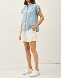 Be Cool - Tencel Button Up Top