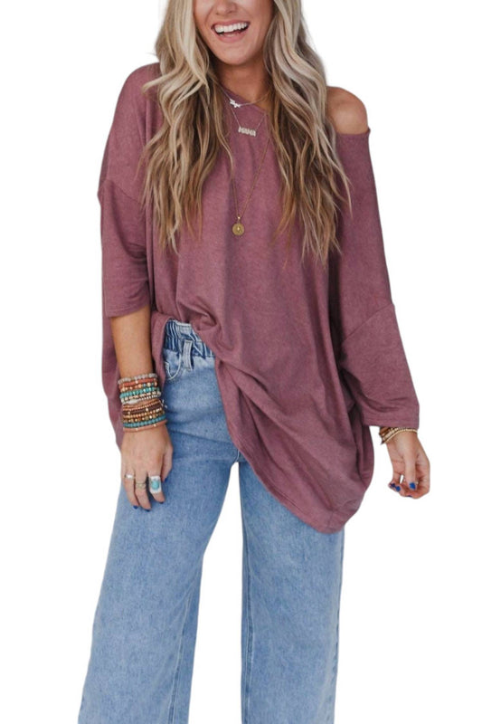 Three Bird Nest - Sunday Stroll Oversized Tee