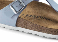 BIRKENSTOCK Women's Gizeh Patent Leather Sandals in dove blue - women's sandal - view 6