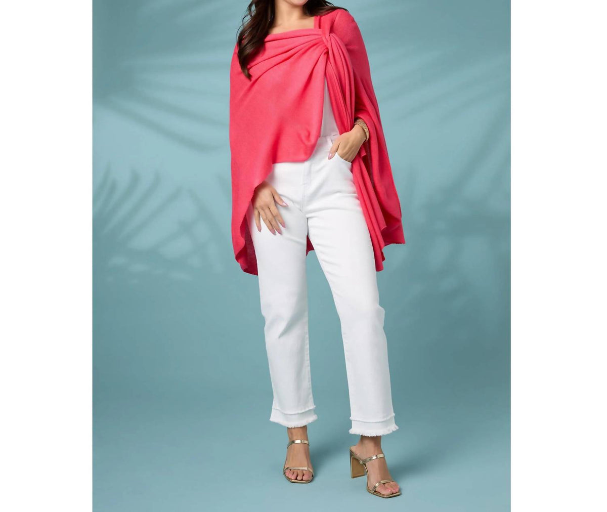 Coco + Carmen - Women's Mary Straight Ankle With Double Fringe Pant