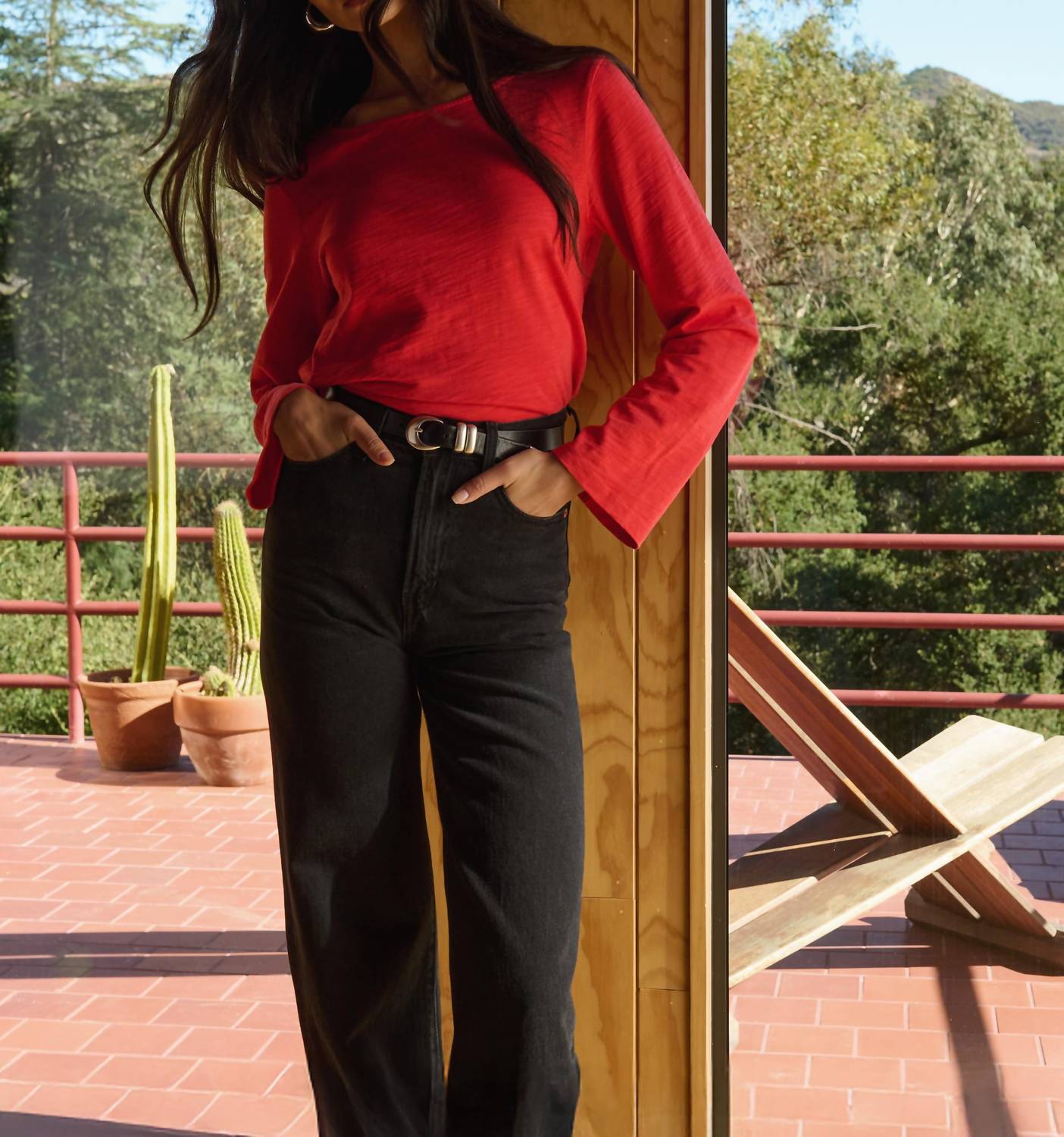 Nation Ltd - Tavin Tie Back Top