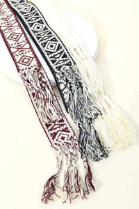 Anarchy Street - Women's Boho Pattern Embroidered Braided Belt