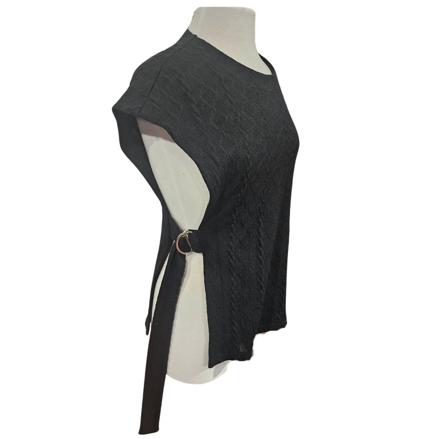 Artex - Textured Side-Ties Vest